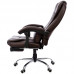 Крісло офісне Giosedio FBK003 коричневе