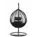 Підвісне крісло-гойдалка кокон Bonro 329S (чорно-сіре)